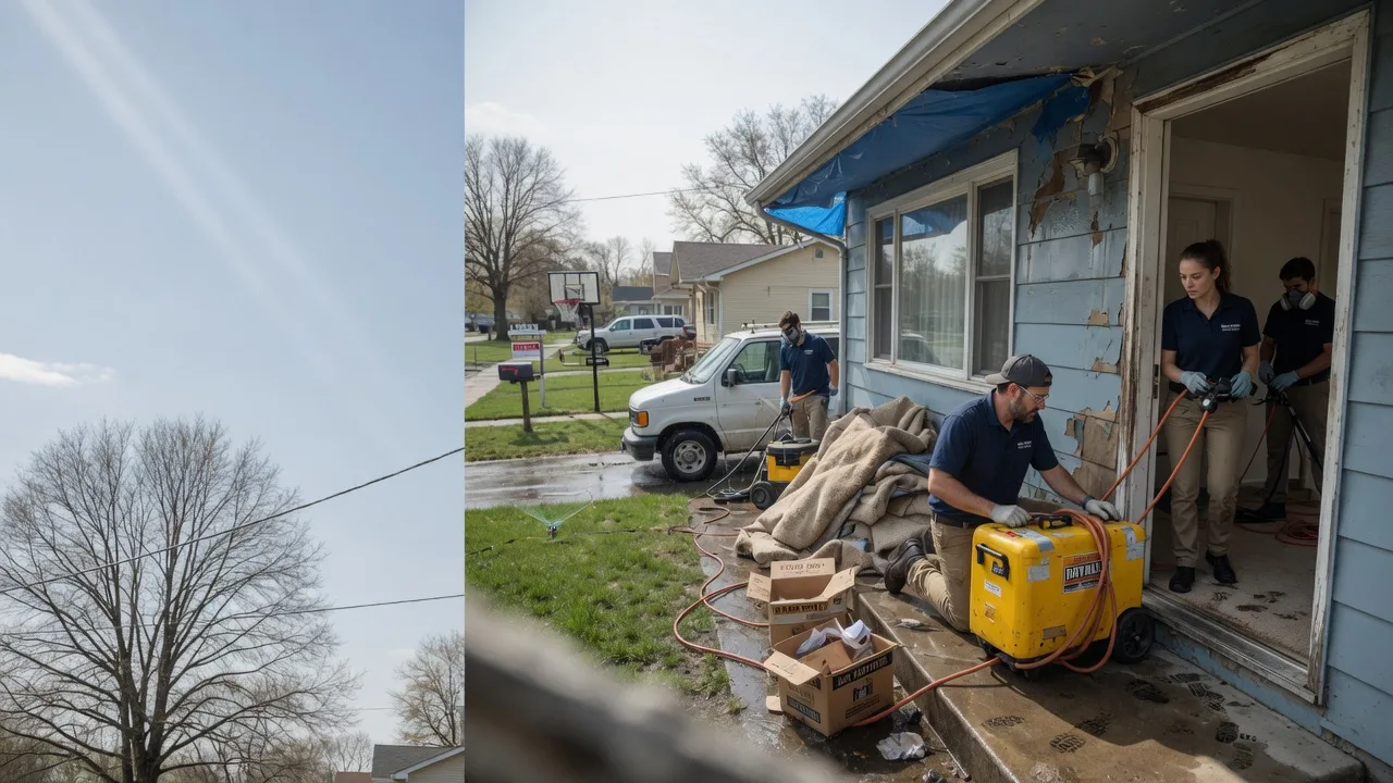 Basement Flood Cleanup in Dayhoit, KY near me